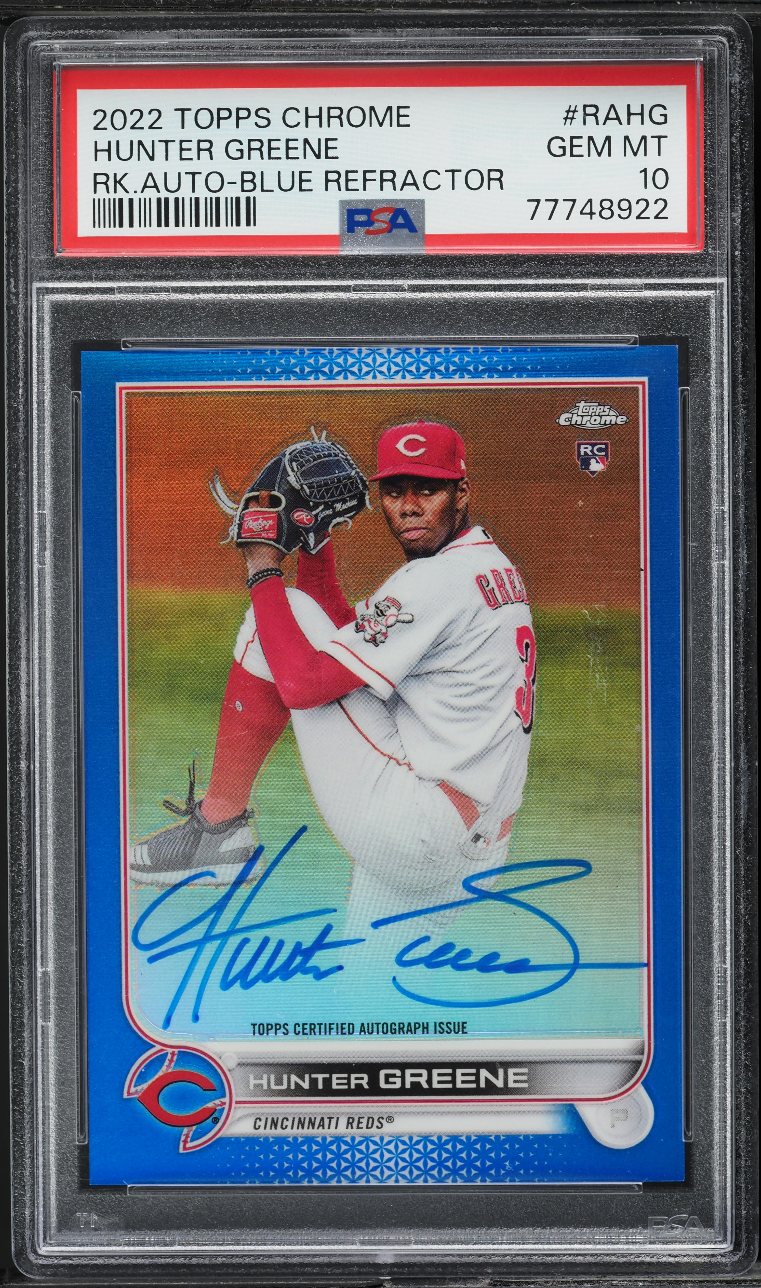 Topps MLB Clear 10シリ HUNTER FEDUCCIA RC Hunter Greene 2026 Topps