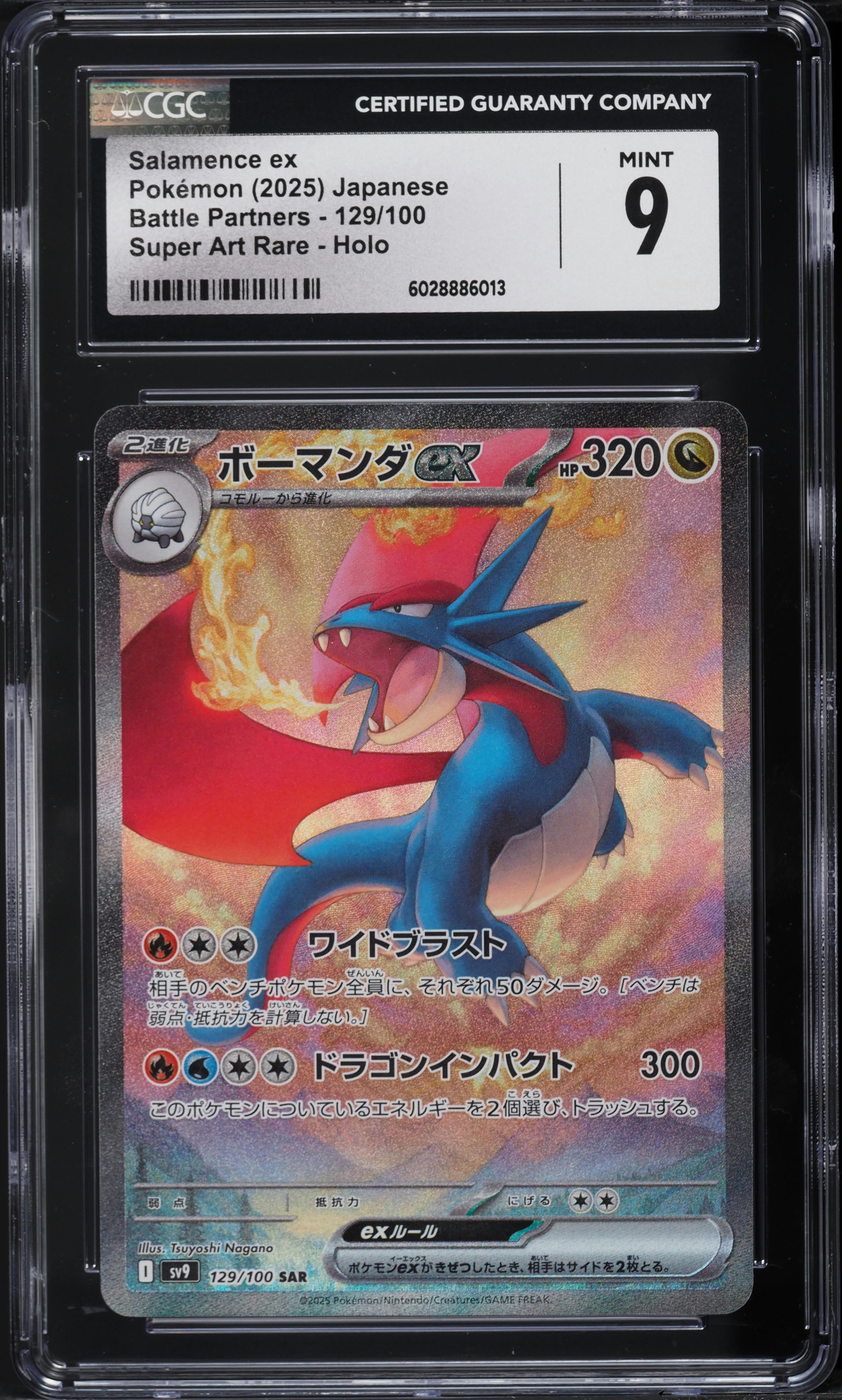 nagano pokemon cards Salamence EX 187 159 Case main image 0