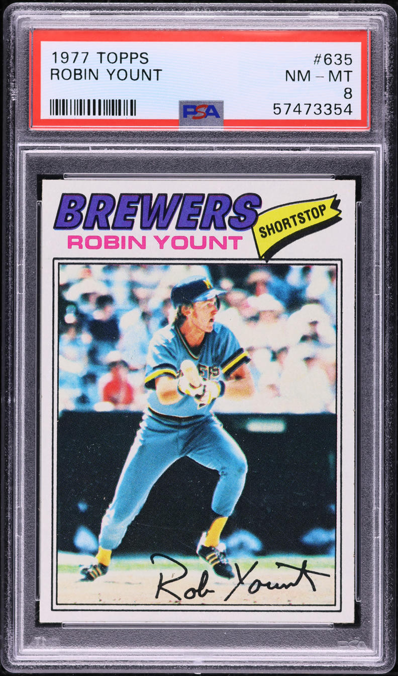 1977 Topps Robin Yount #635 PSA 8 NM-MT