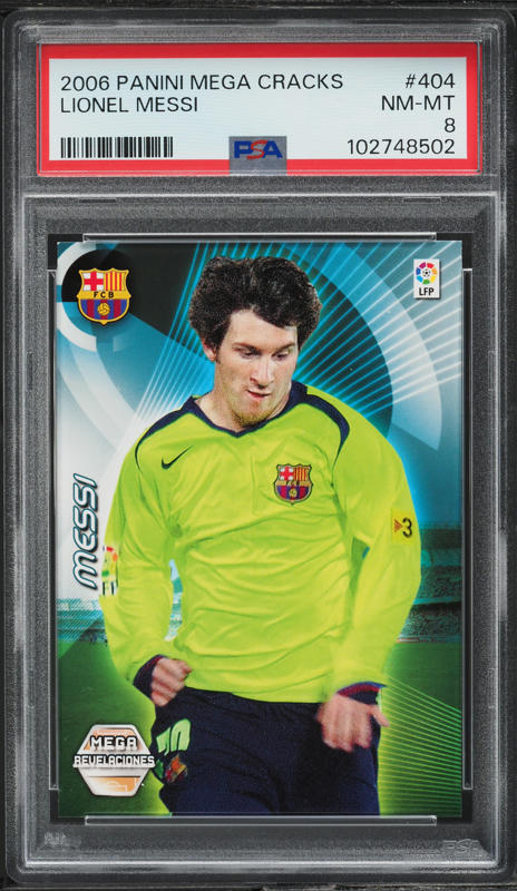 2011 Futera World Football Unique Memorabilia Gold Lionel Messi
