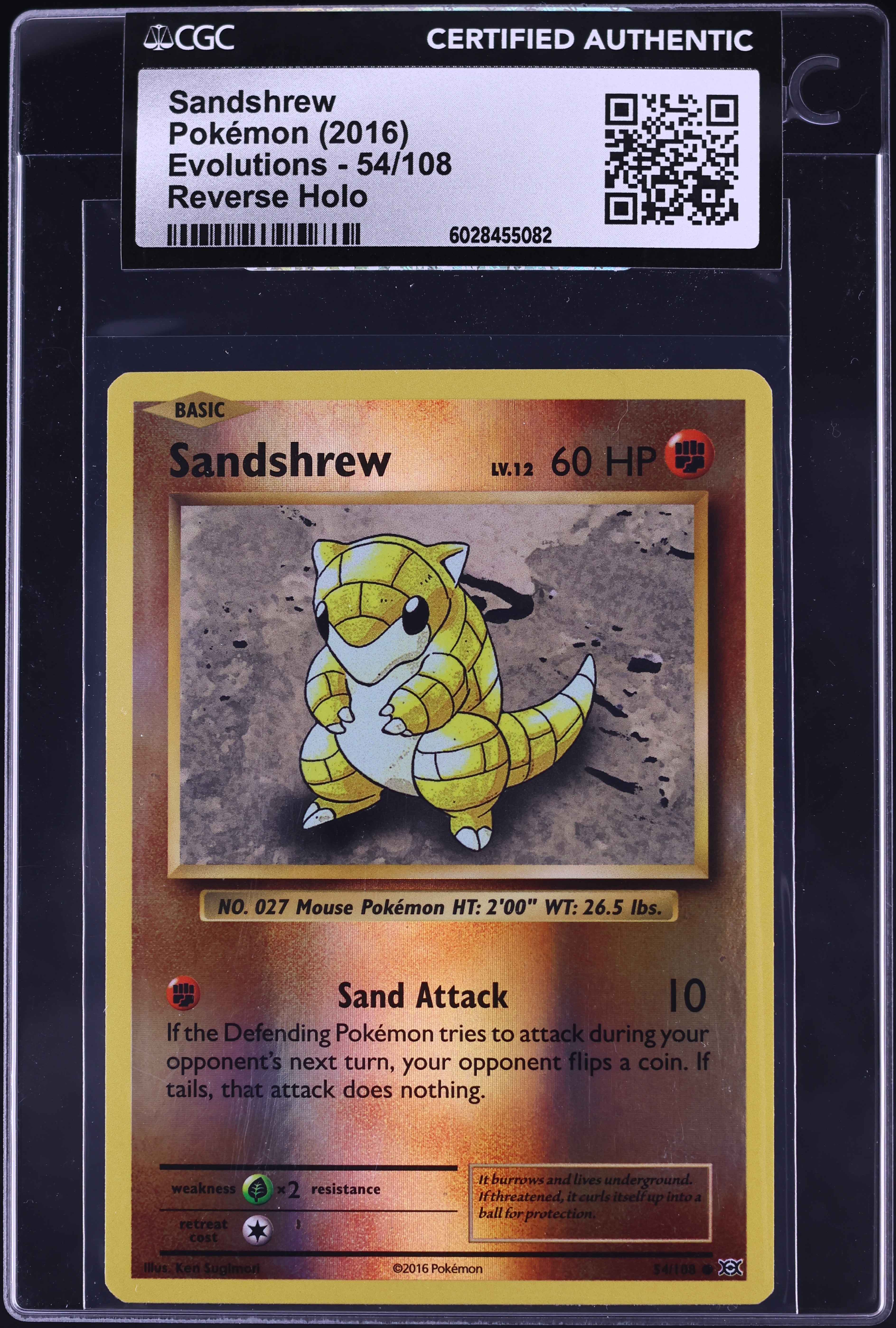 2016 sandshrew pokemon card value 137/236 Alolan Sandshrew | Common Card | SM12 Cosmic Eclipse main image 0
