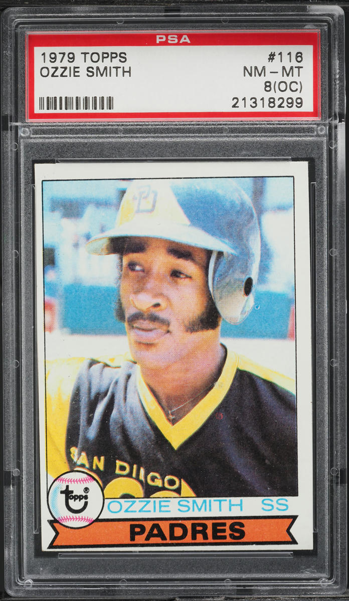 1979 Topps Ozzie Smith ROOKIE #116 PSA 8(oc) NM-MT
