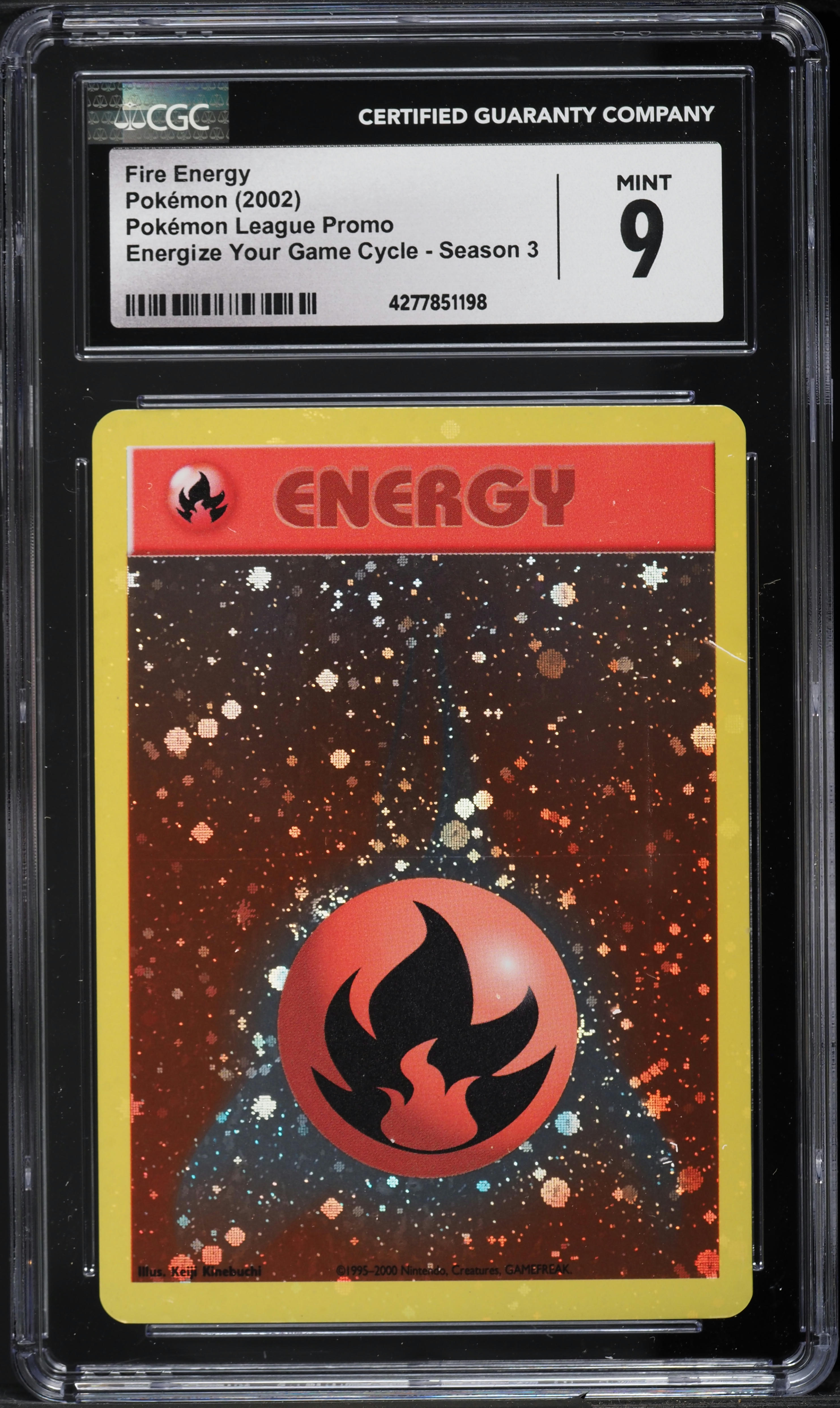 1995 fire energy pokemon card 98/102 - Fire Energy