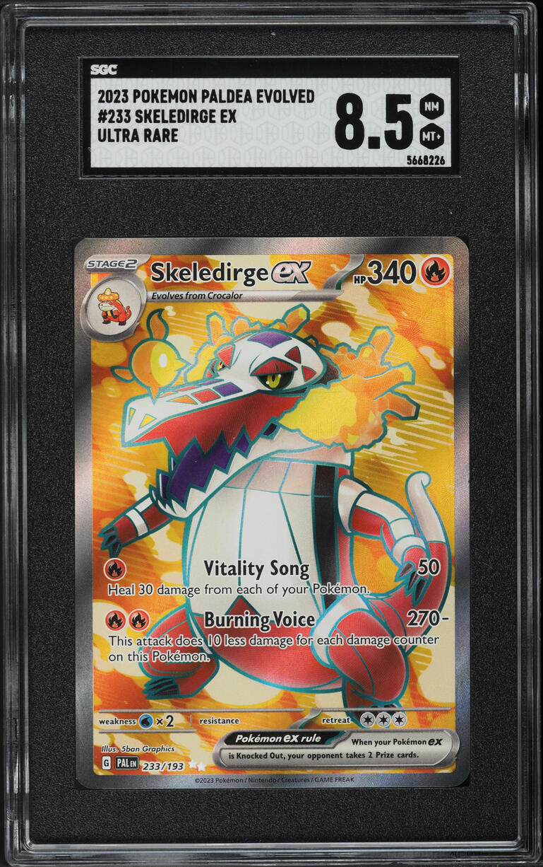 skeledirge pokemon cards Pokemon TCG Scarlet and Violet Paldean Fates Skeledirge ex Premium  Collection – Maziply Toys