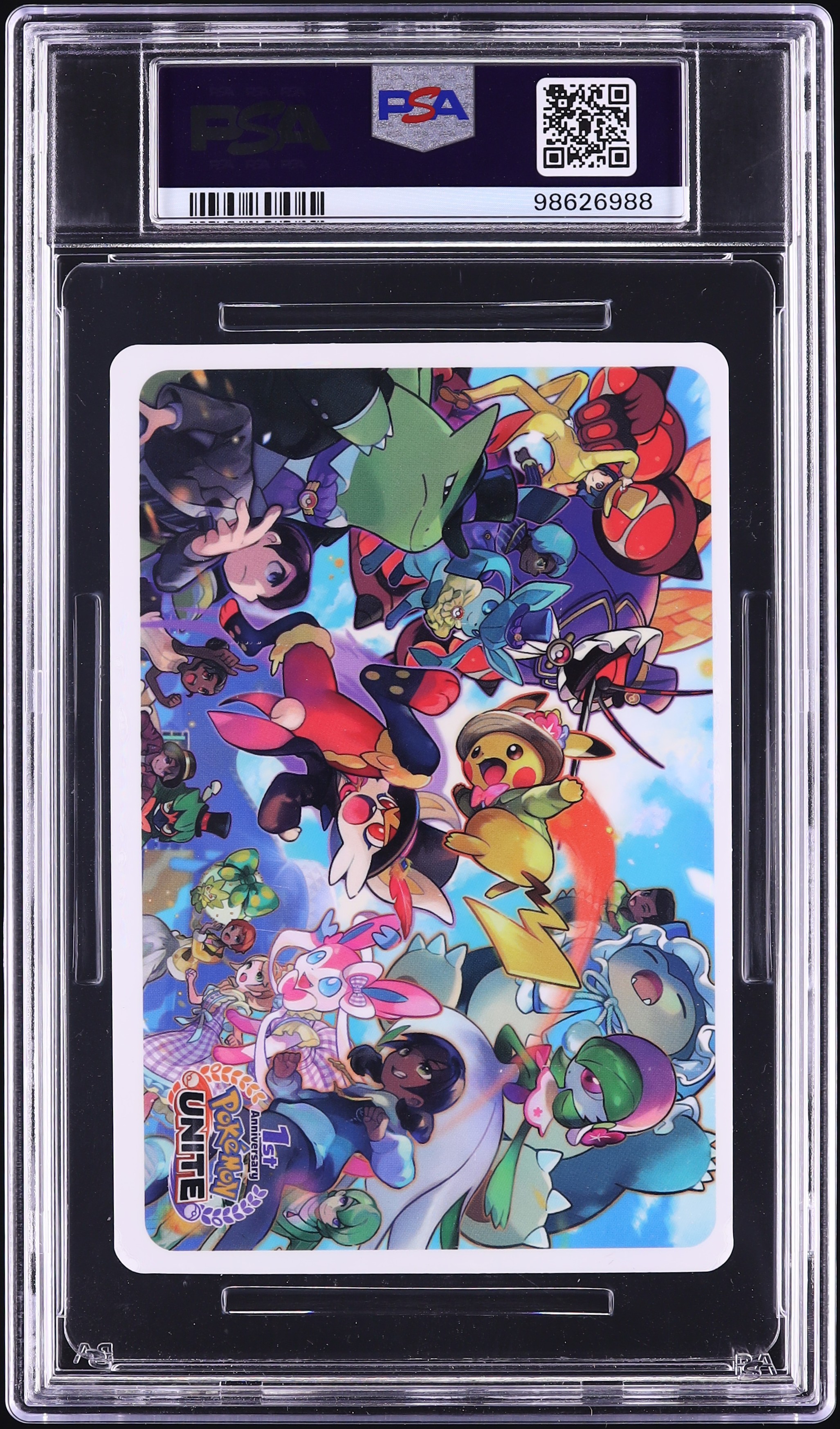 2022 Pokemon Unite X Itzy 1st Anniversary Celebration Photocard