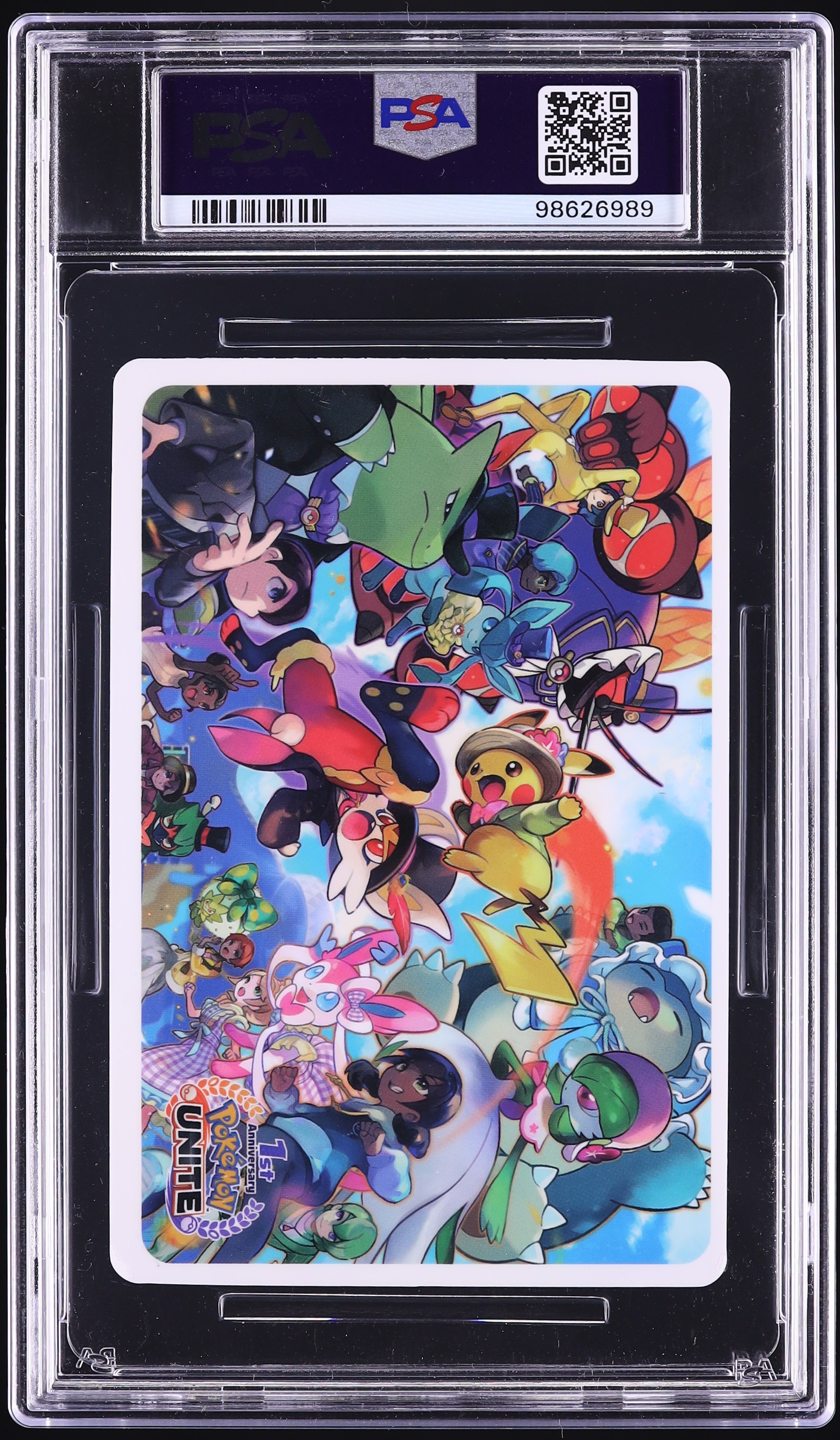 2022 Pokemon Unite X Itzy 1st Anniversary Celebration Photocard