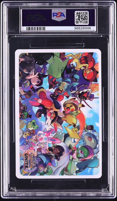 2022 Pokemon Unite X Itzy 1st Anniversary Celebration Photocard