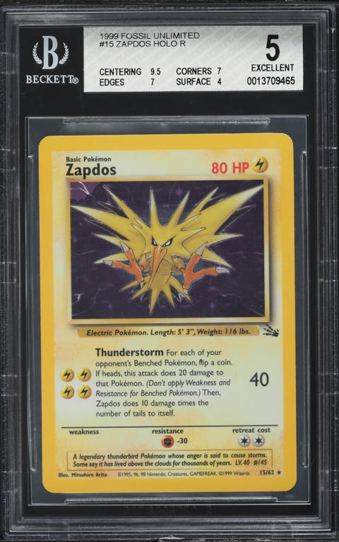 zapdos pokemon card first edition Base Set #16(Shadowless) Perfect for collectors and enthusiasts. Pokemon first edition zapdos 16/102