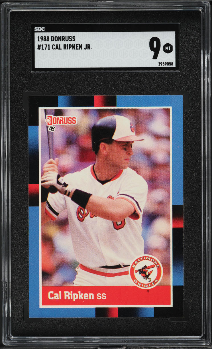 1988 Donruss Cal Ripken Jr. #171 SGC 9 MINT