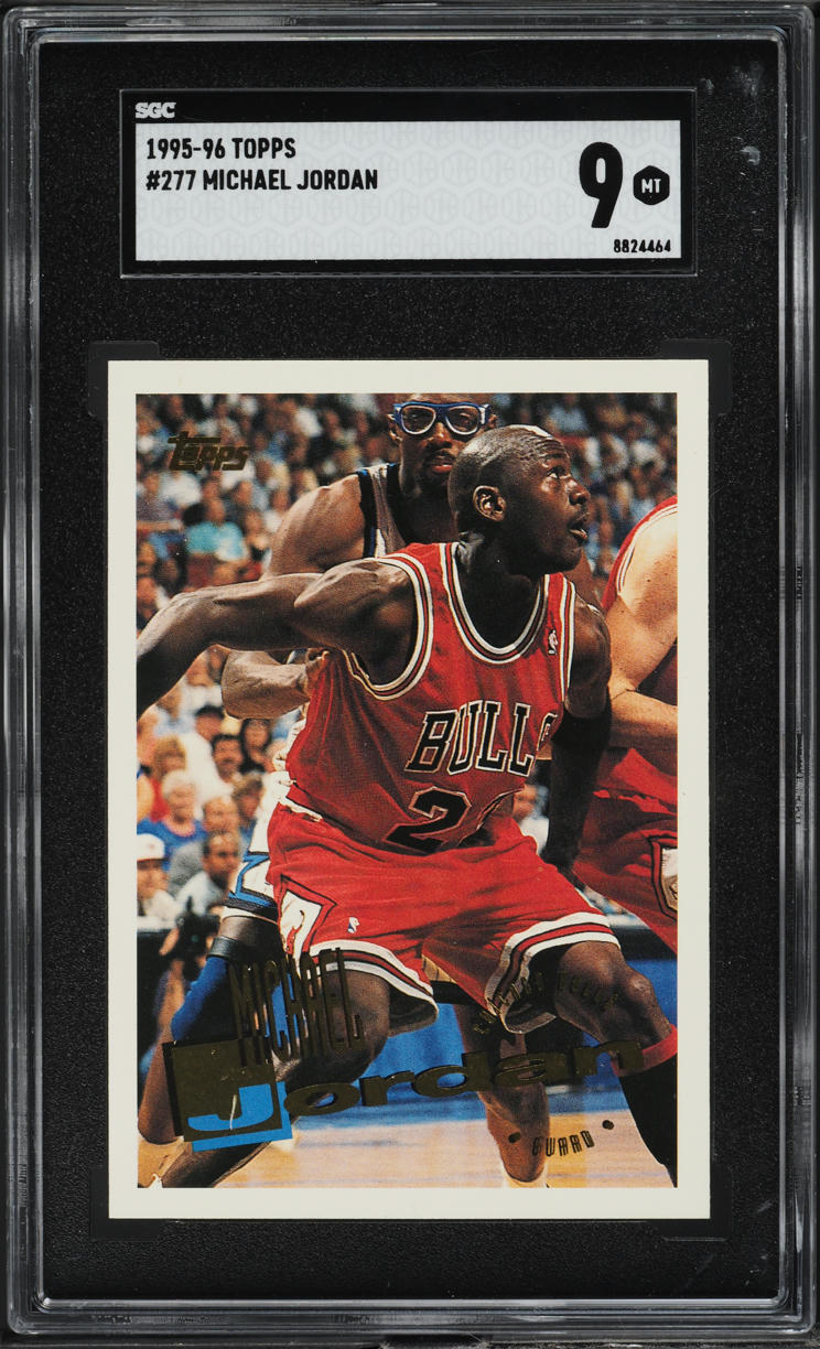1995 Topps Basketball Michael Jordan #277 SGC 9 MINT