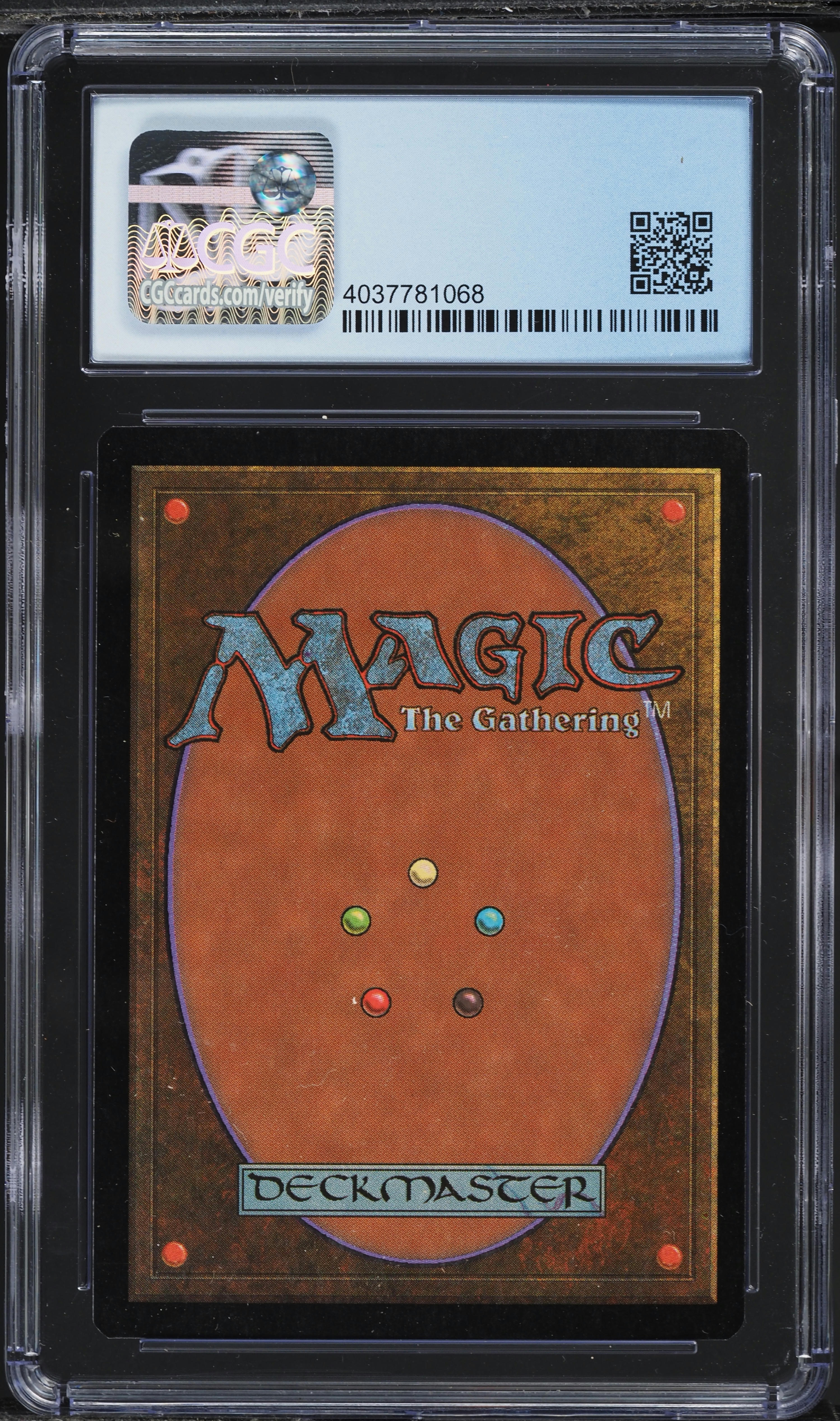 1998 Magic The Gathering MTG Unglued Jack-In-The-Mox #75 CGC 9