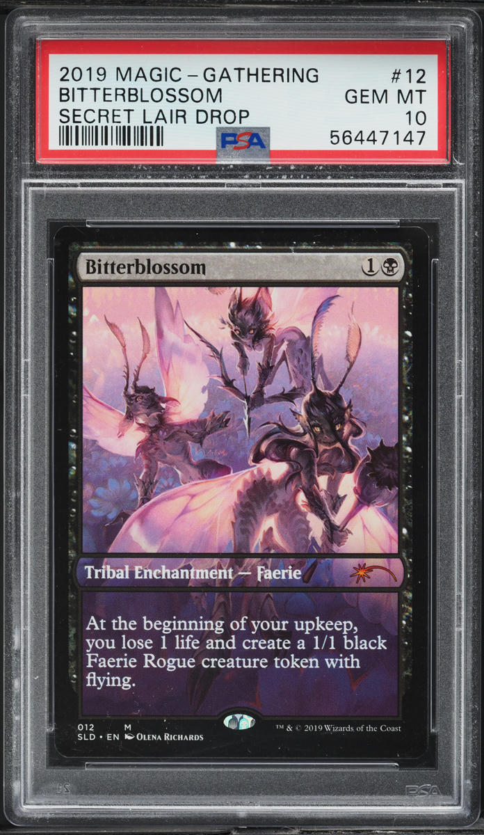 2019 Magic The Gathering MTG Secret Lair Drop Bitterblossom #12