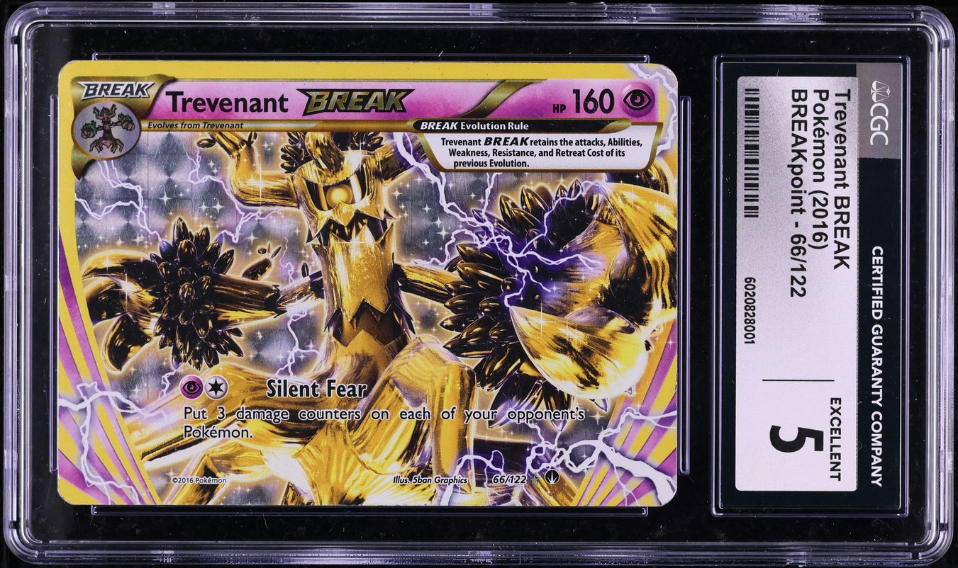 trevenant break pokemon card value - Trevenant-Break (66/122) - XY Breakpoint Pokmon Hit Points180 HP Form Trevenant XY (XY) #55