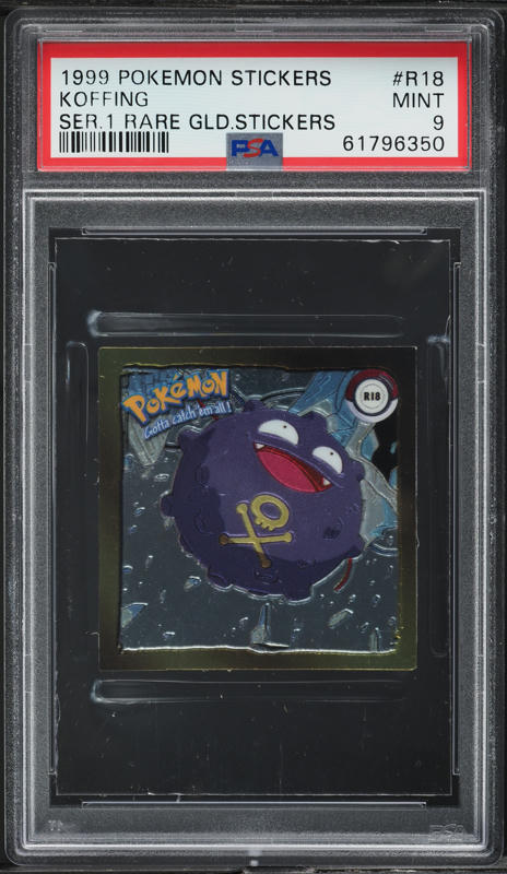 1999 Pokemon Base Set Shadowless 1st Edition Koffing #51 PSA 9 MINT on  Fanatics Collect