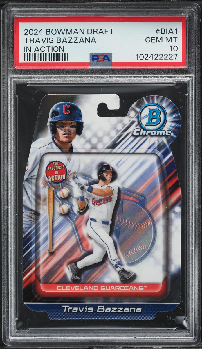 2024 Bowman Draft Bowman In Action Travis Bazzana #BIA1 PSA 10 GEM MINT