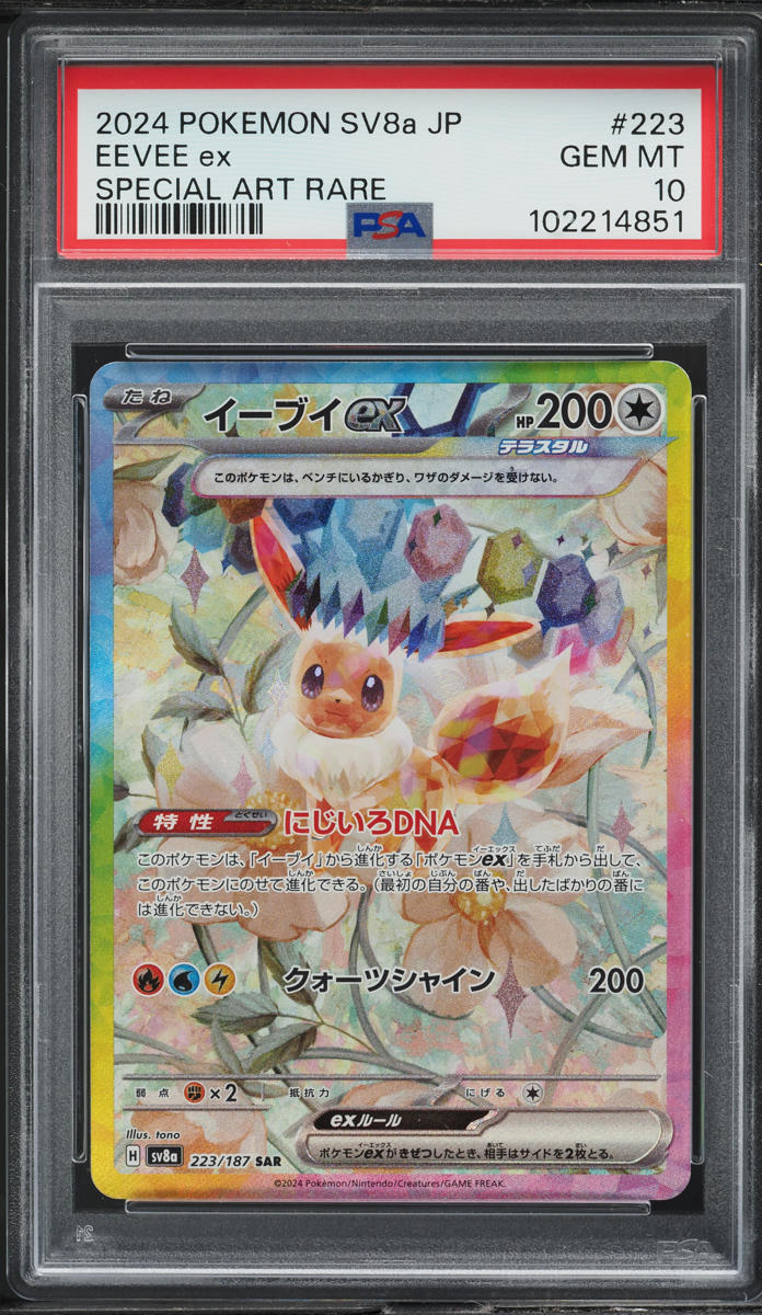 2024 Pokemon Japanese SV Terastal Fest ex Art Rare Eevee ex #223