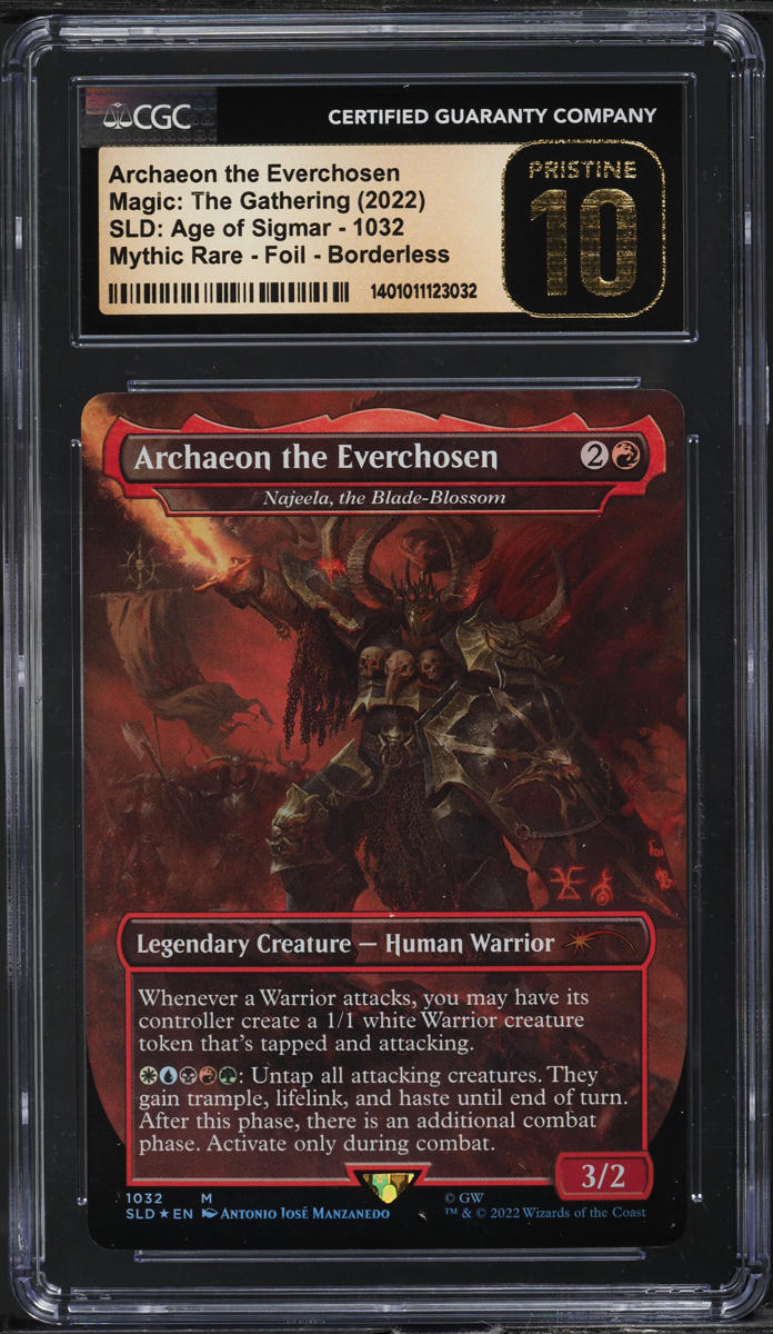 2022 Magic The Gathering MTG SLD Foil Archaon The Everchosen #1032 