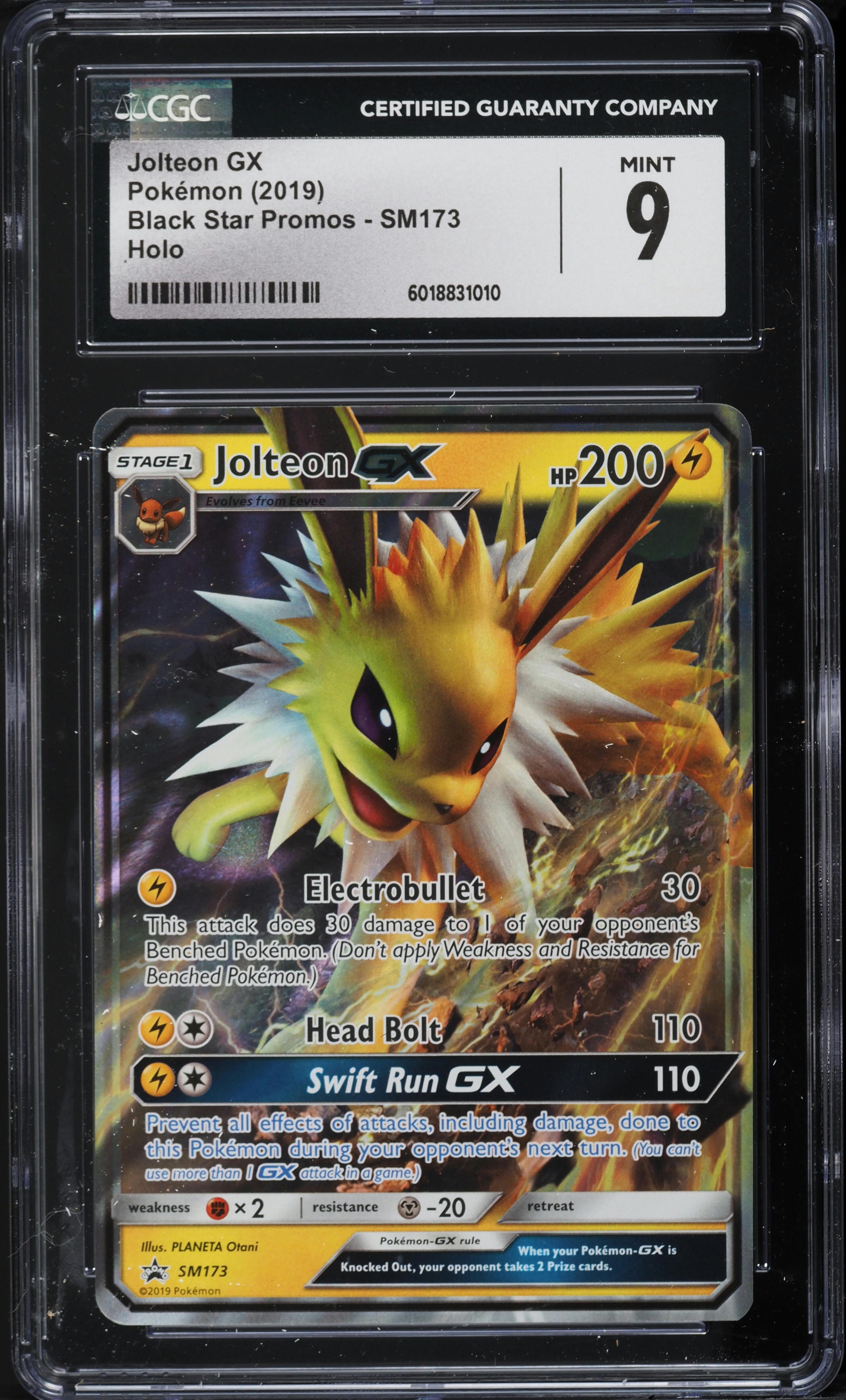 jolteon pokemon card value (6/100) [EX: Sandstorm]  Plug have for your premier collection. 2019 Pokemon TCG Jolteon GX