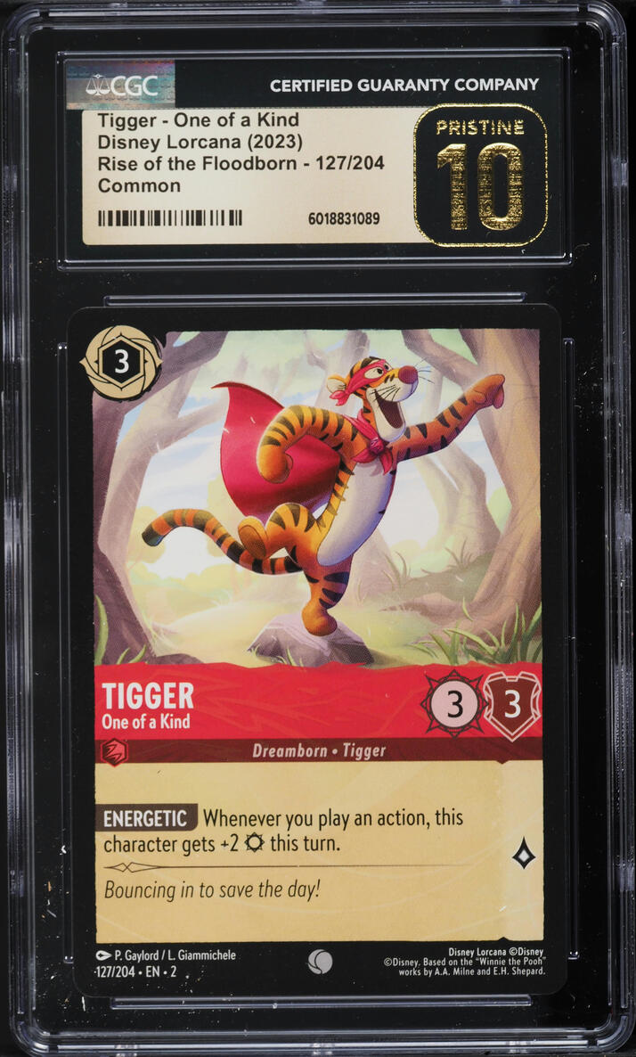 tigger lorcana card Disney - Lorcana TCG - Playmat main image 0