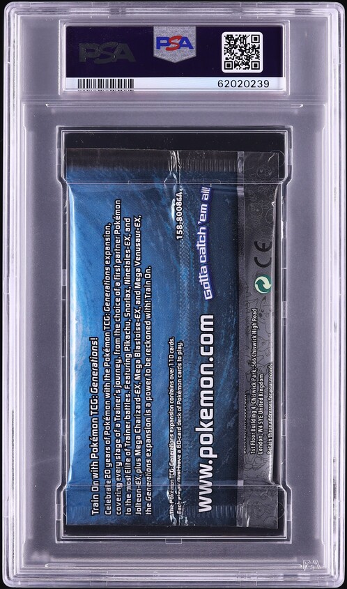2016 Pokemon XY Generations Booster Pack Blastoise Art PSA 9 MINT on  Fanatics Collect