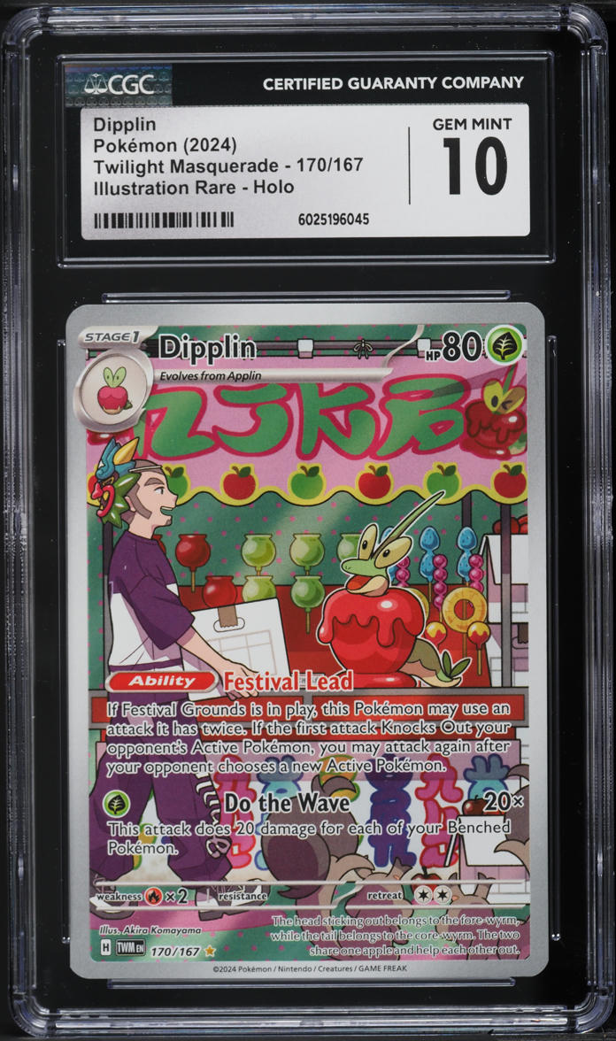 dipplin pokemon card 170/167 Pokmon  Mint [Grass] Pokemon TCG - Dipplin Illustration