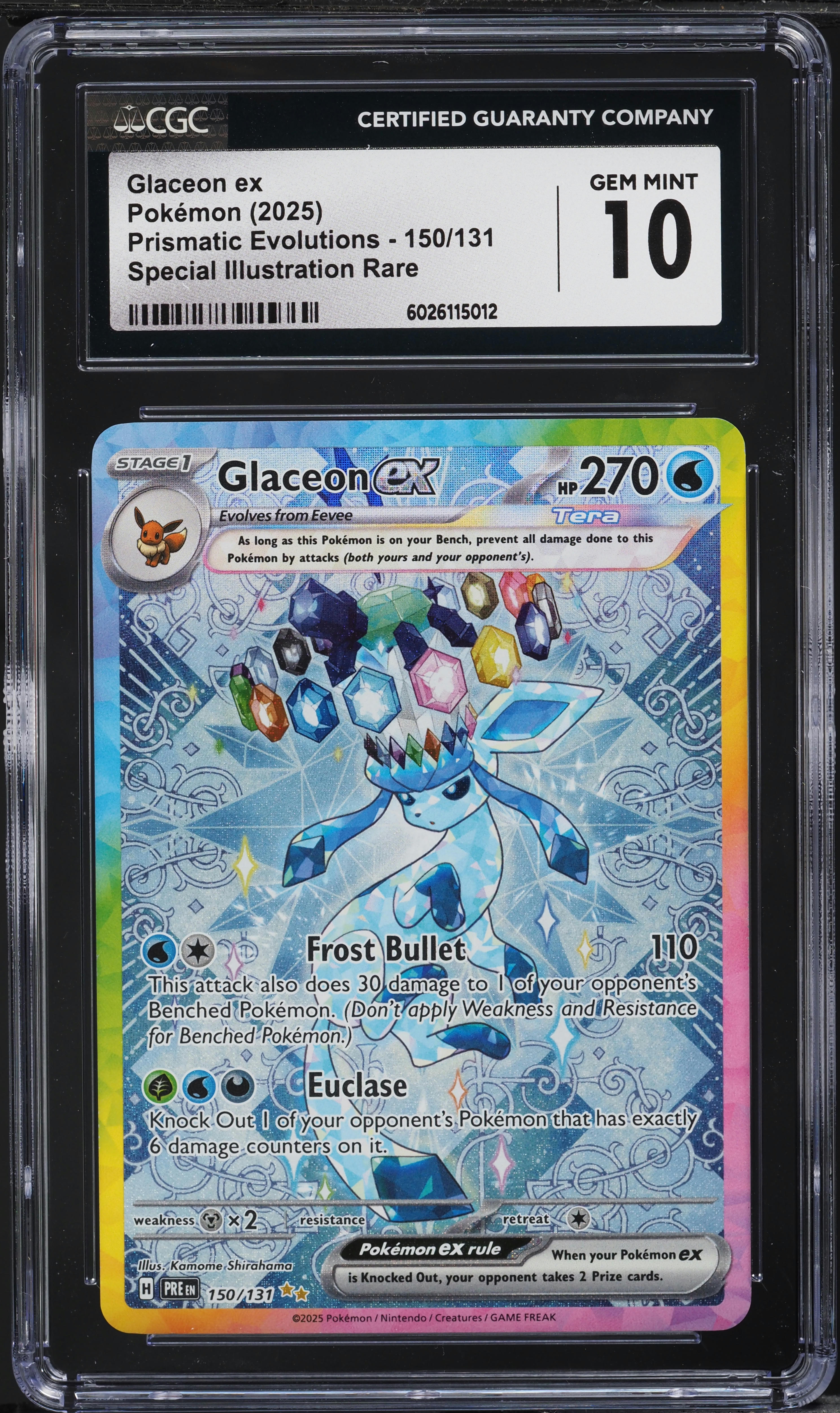 イルカマンex CGC10 PRISTINE CGC 10 Pristine Charizard ex 185/165 SR Scarlet & Violet 151 sv2a