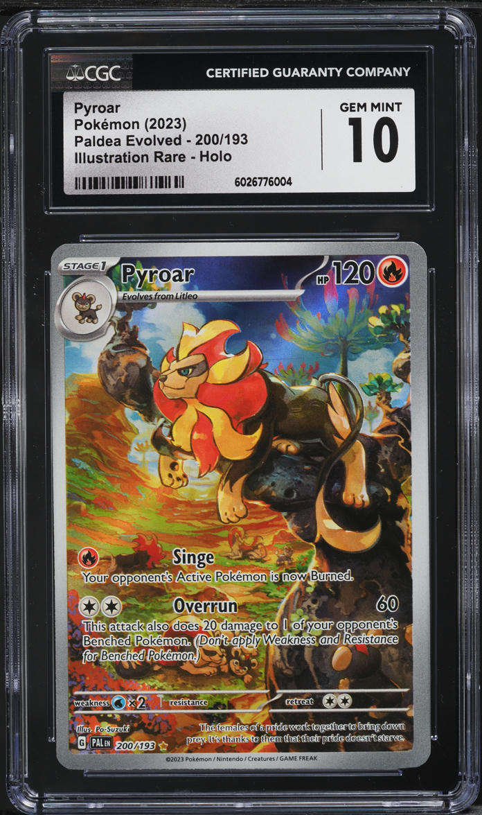 pyroar pokemon card value Amazon.com: Pyroar 032/193 - Paldea Evolved - Pokemon Evolution Set - 2 Card  Lot main image 1