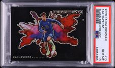 2020 Panini Obsidian Black Colorblast Kai Havertz #10 PSA 10 GEM