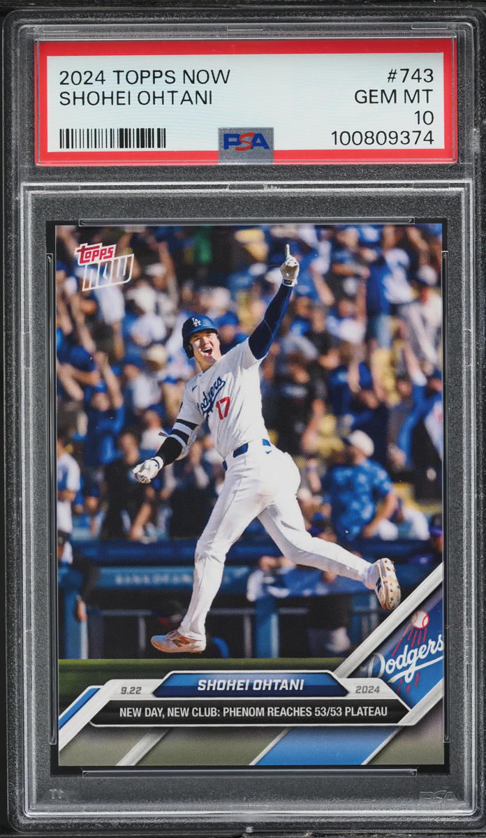 2024 Topps Now Shohei Ohtani #743 PSA 10 GEM MINT