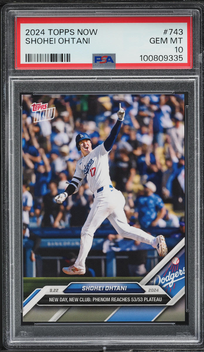 2024 Topps Now Shohei Ohtani #743 PSA 10 GEM MINT