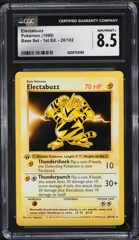 rare electabuzz card Pokemon Elekid, Electabuzz & Electivire Card Lot - 21 Cards main image 1