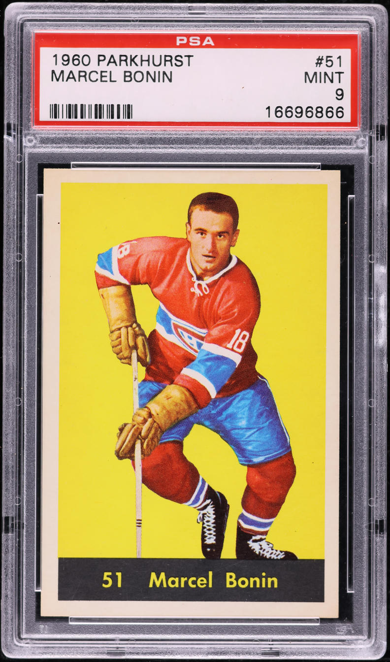 1960 Parkhurst Marcel Bonin #51 PSA 9 MINT