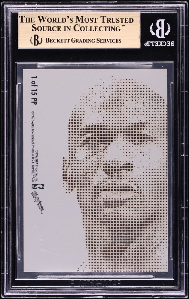 1997 Metal Universe Platinum Portraits Michael Jordan #1 BGS 9.5 GEM MINT