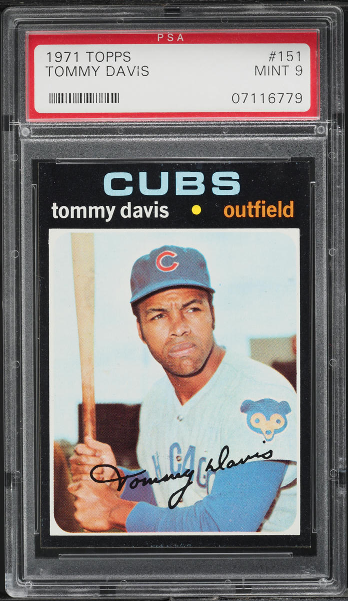 1971 Topps Tommy Davis #151 PSA 9 MINT