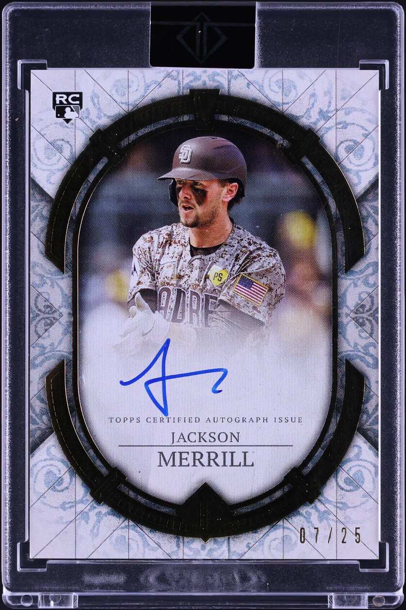 2024 Topps Transcendent Collection Jackson Merrill ROOKIE AUTO /25 