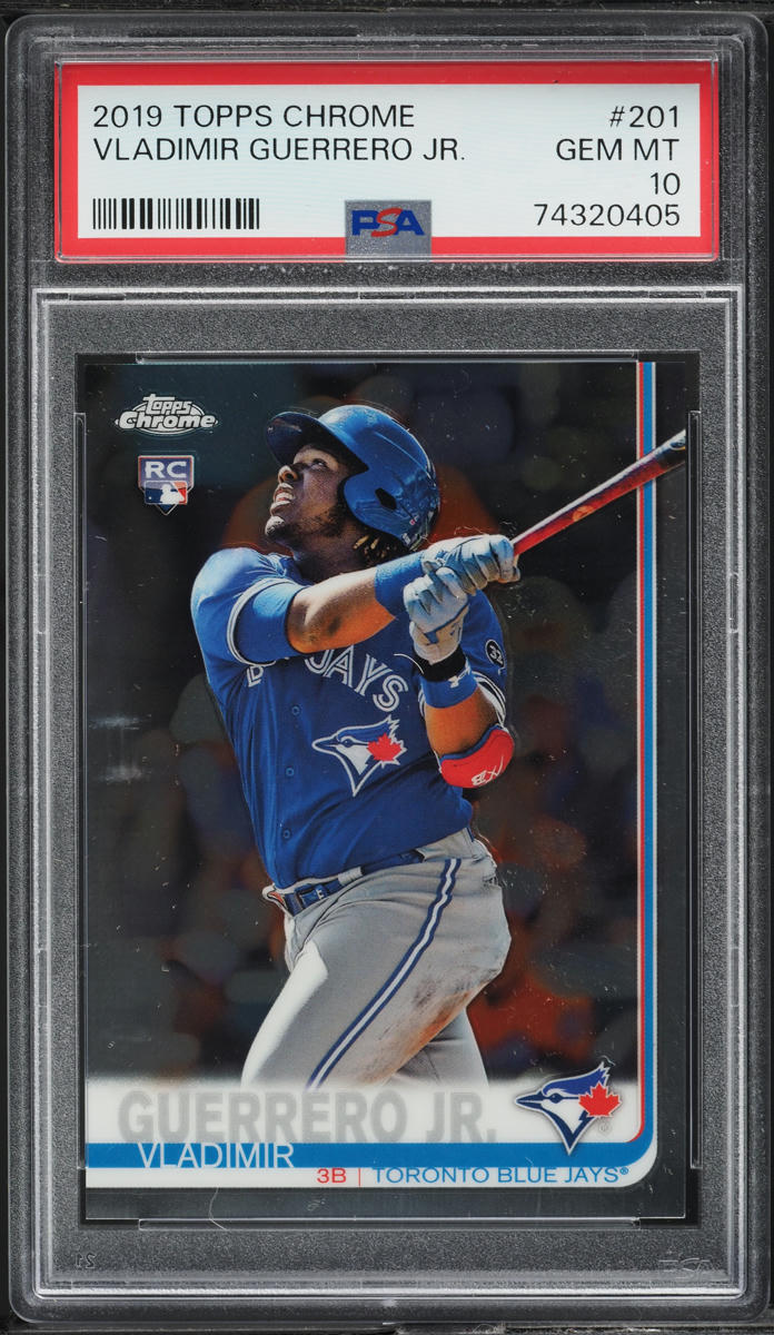 2019 Topps Chrome Vladimir Guerrero Jr. Base #201 PSA 10 | Card Ladder