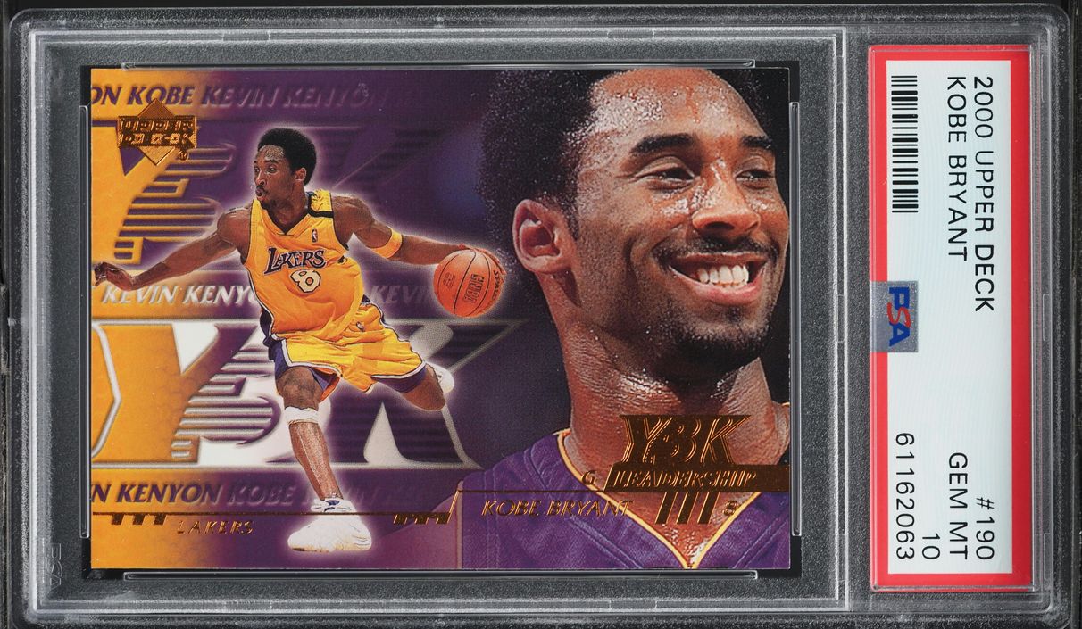 2000 Upper Deck Basketball Kobe Bryant #190 PSA 10 GEM MINT
