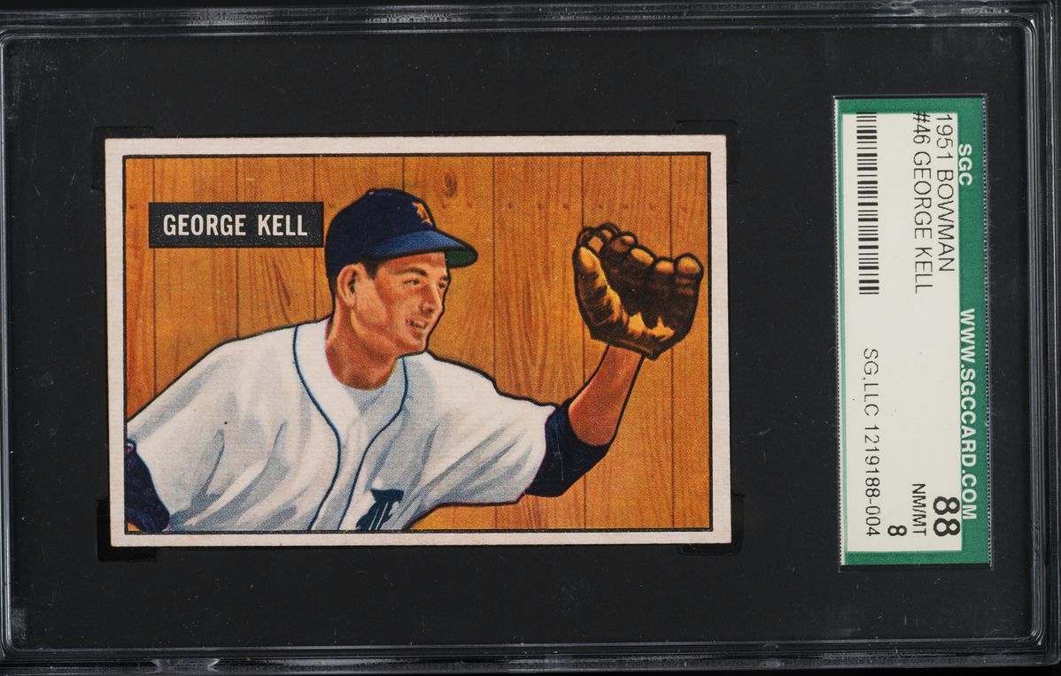 1951 Bowman George Kell #46 SGC 8 NM-MT