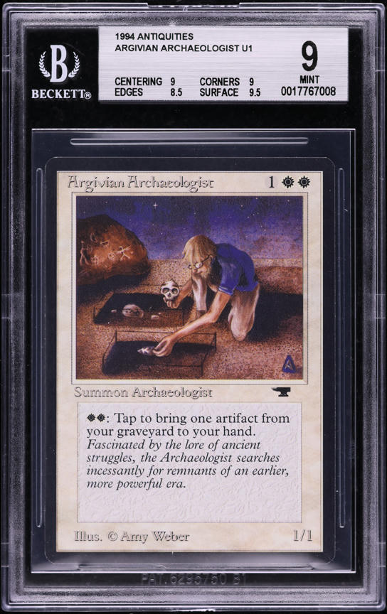 1994 Magic The Gathering MTG Antiquities Candelabra Of Tawnos U1 A