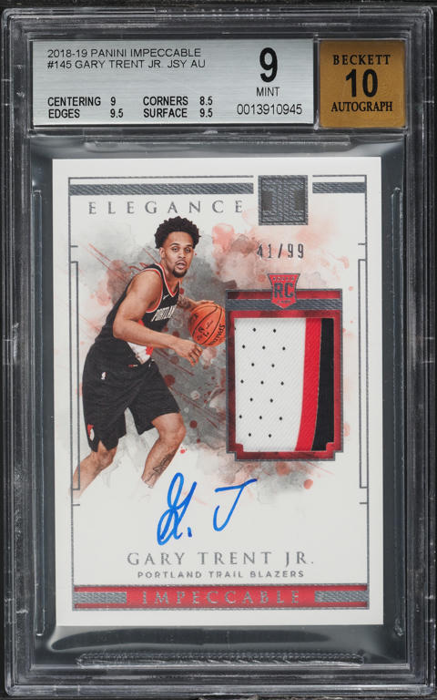2018 National Treasures Yuta Watanabe ROOKIE PATCH AUTO /99 #150