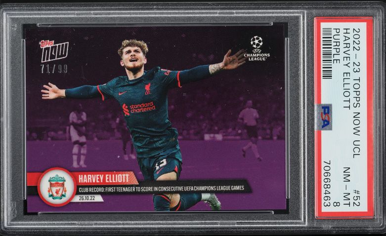 2021 Topps Chrome UEFA Champions League Future Stars Harvey