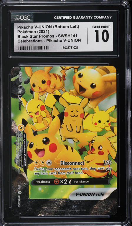 pokemon cards pikachu v union V-Union ** Jumbo ** Promo Card Lightning / 300 / V Opened my Pikachu V Union