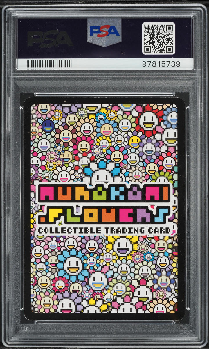 2024 Murakami.Flowers 108 Flowers Rainbow #SP-091 PSA 8 NM-MT on