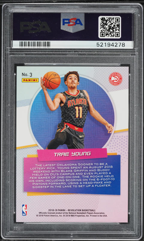 トレイヤング　直筆サイン　オート　panini Revolution PSA8 トレイヤング 直筆サイン オート panini Revolution PSA8 Amazon.co.jp