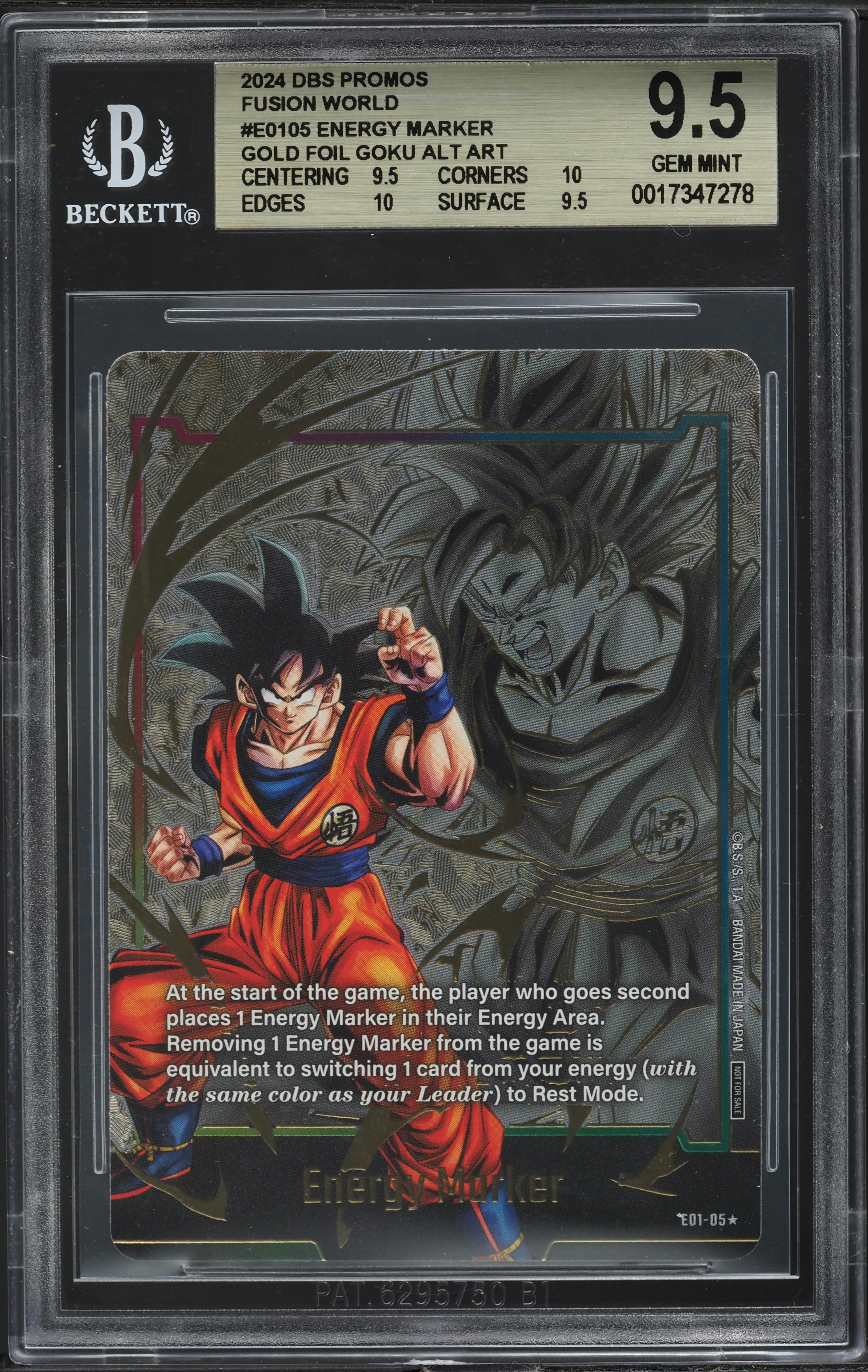 ドラゴンボールカード 2024 DBS FSN WORLD JP ENERGY MARKER 2024 Dragon Ball Super Card Game Fusion World Energy Marker Pack