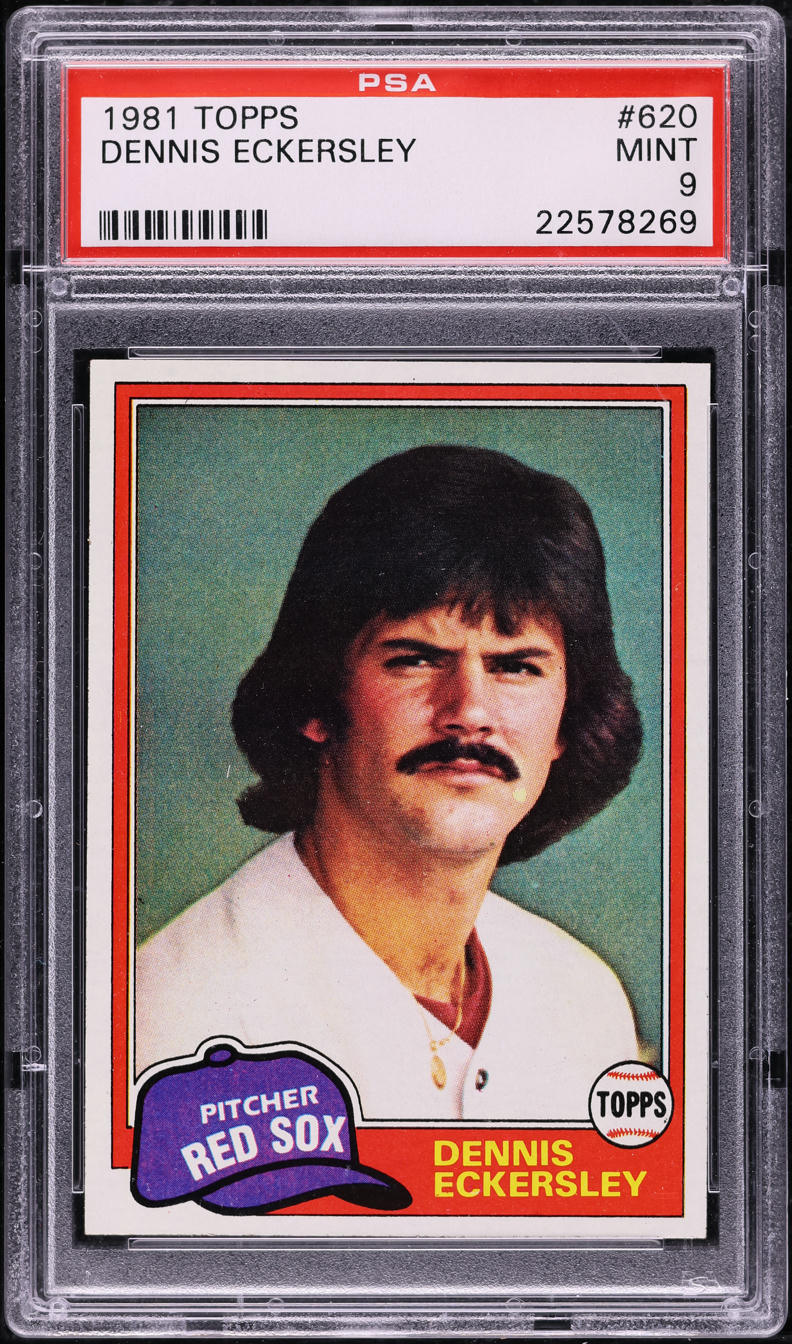 1981 Topps Dennis Eckersley #620 PSA 9 MINT