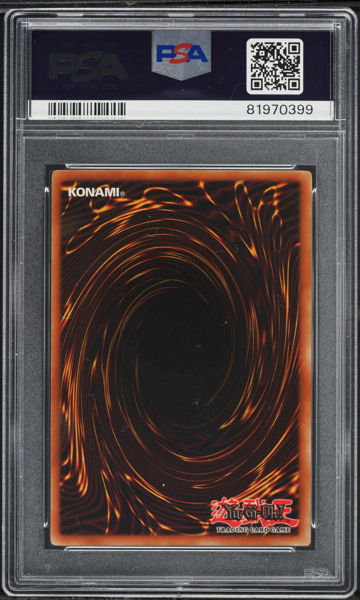 2002 Yu-Gi-Oh Starter Deck Kaiba 1st Ed Flute Summoning Dragon #SDK-042 PSA 10