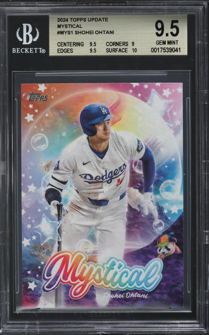 2024 Topps Update Mystical Shohei Ohtani #MYS1 BGS 9.5 GEM MINT