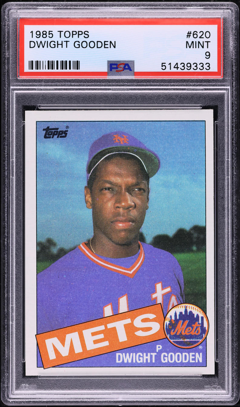 1985 Topps Dwight Gooden ROOKIE #620 PSA 9 MINT