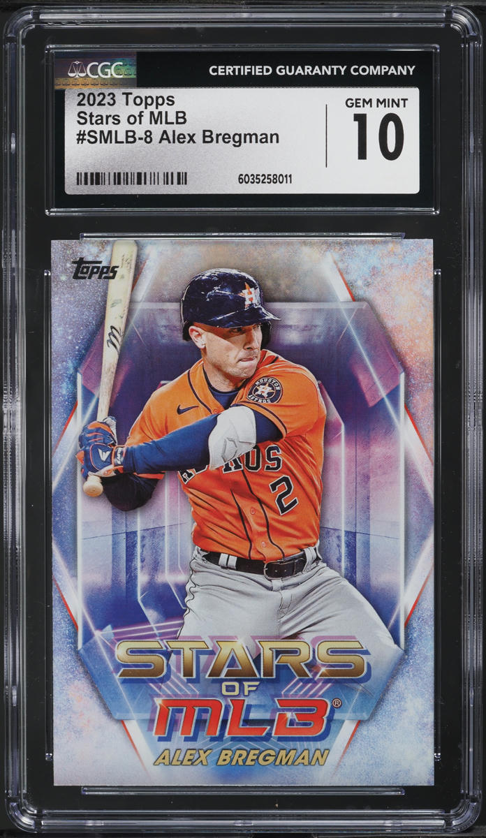 2023 Topps Stars Of MLB Alex Bregman #SMLB-8 CGC 10 GEM MINT